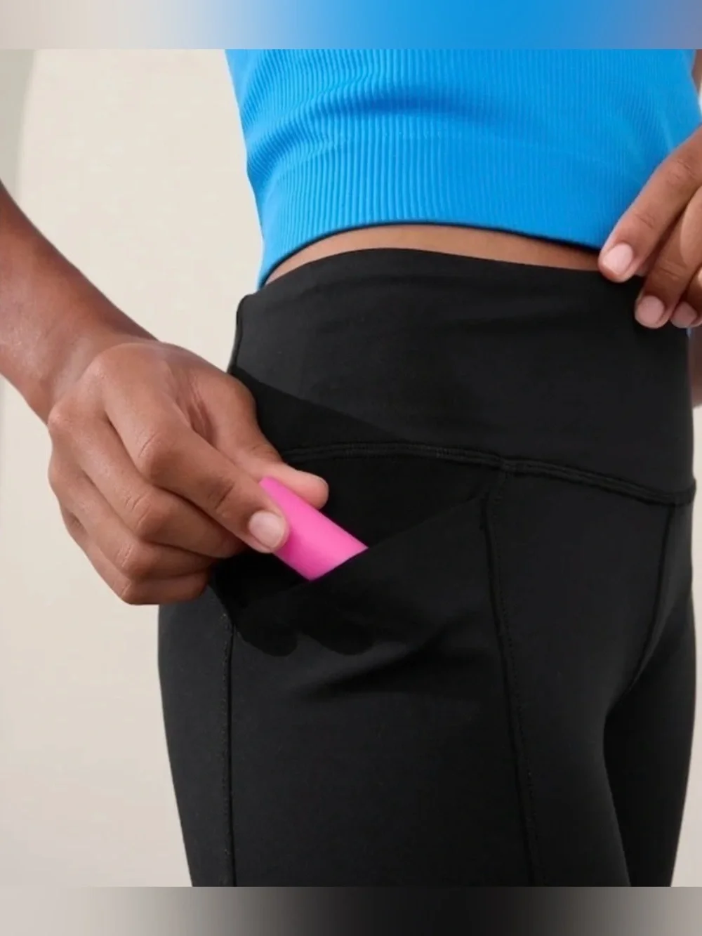 Athleta Girls Stash Your Treasures Ultra Flare Pants Black Size M8-10